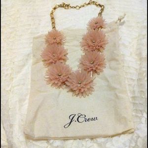 J Crew Flower Necklace